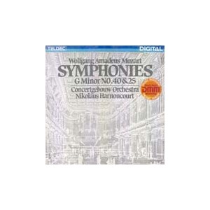 Nikolaus Harnoncourt / Mozart: Symphonies No.40 & 25