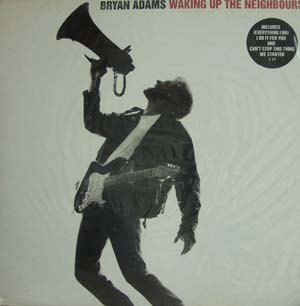 Bryan Adams / Waking Up The Neighbours    1자켓에 2LP.
