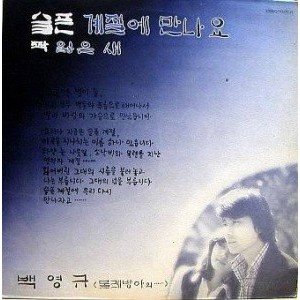백영규  / 슬픈 계절에 만나요, 짝잃은 새