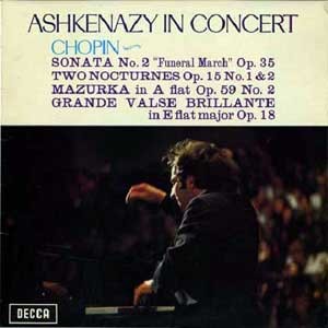 Vladimir Ashkenazy/Chopin: Sonata No.2, Two Nocturnes, Mazurka Op.59, Grande Valse Op.18