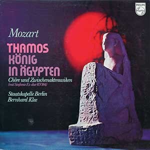 Bernhard Klee/Staatskapelle Berlin/Mozart: Thamos King Of Egypt 이집트의 왕 타모스