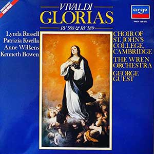 George Guest/Vivaldi: Glorias RV 588 & 589