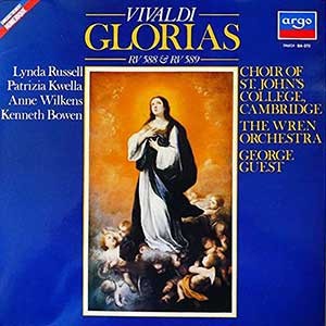 George Guest/Vivaldi: Glorias RV 588 & 589