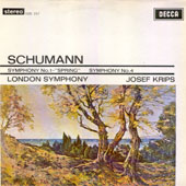 Josef Krips/Schumann: Symphony No.1 Spring, No.4