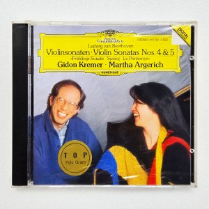 Gidon Kremer,Martha Argerich / Beethoven : Violin Sonatas Nos.4 & 5 [미개봉 CD]