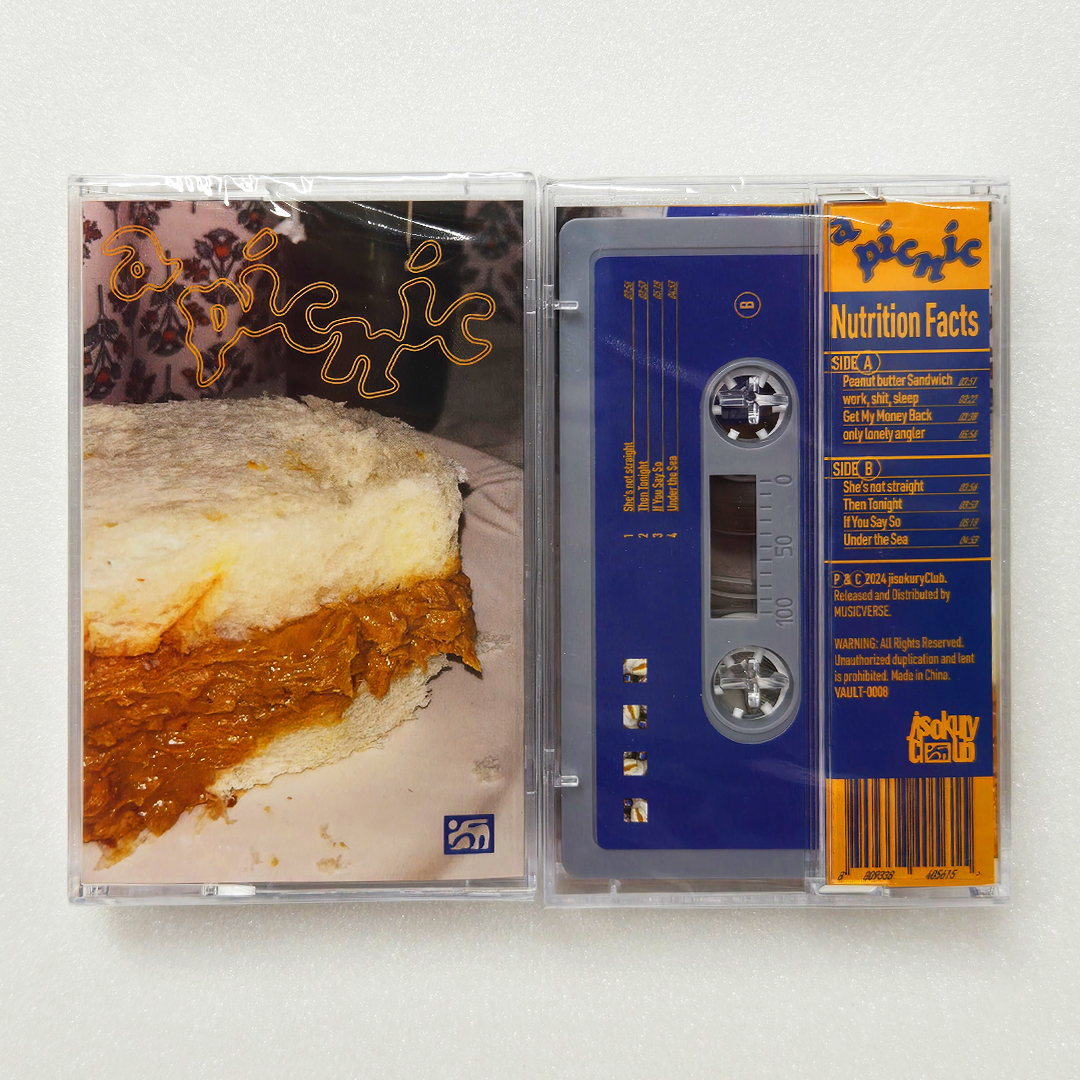 jisokuryCub - a picnic [미개봉, 신보 Tape]