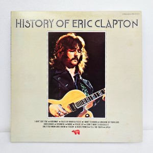 Eric Clapton(에릭 클랩튼) / History Of Eric Clapton / 2LP, GF [Japan 수입반]